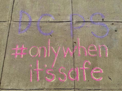 Teachers rally at Ft. Reno to protest DCPS reopening plans