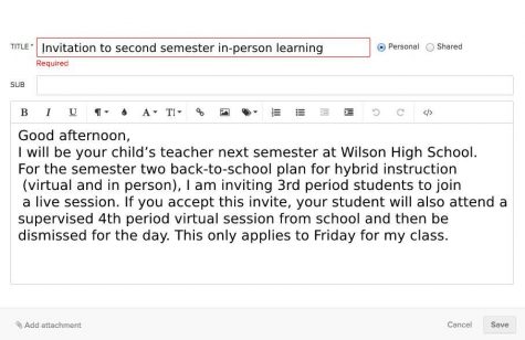 Students can choose to sign up for in-person instruction